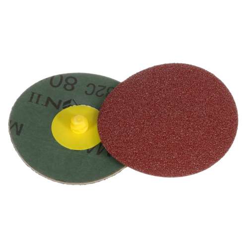 7000044904 Cubitron™ II Roloc™ Fibre Disc 982C, 80+, TR, Red, 3 in, Die R300V, 50/Carton, 200 ea/Case