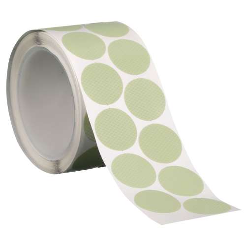 7000045135 Finesse-it™ PSA Film Disc Roll 460LA, A3 3MIL, 1-1/4 in x NH, Die 125C, 500 Discs/Roll, 4 Rolls/Case