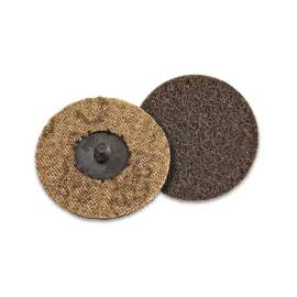 7000046114 Scotch-Brite™ Roloc™ Surface Conditioning Disc, 07485, SC-DR, A/O Coarse, TR, 3 in, with Scrim, 25/Carton, 100 ea/Case