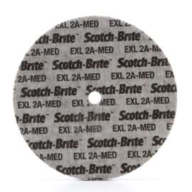 7000046153 Scotch-Brite™ EXL Unitized Wheel, XL-UW, 2A Medium, 8 in x 1 in x 2 in, SPR22244B, 2 ea/Case