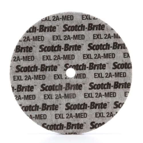 7000046153 Scotch-Brite™ EXL Unitized Wheel, XL-UW, 2A Medium, 8 in x 1 in x 2 in, SPR22244B, 2 ea/Case