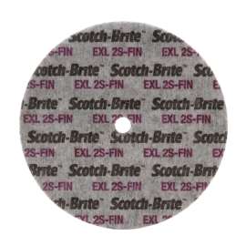 7000046154 Scotch-Brite™ EXL Unitized Wheel, XL-UW, 2S Fine, 6 in x 1 in x 2 in, SPR, 2 ea/Case