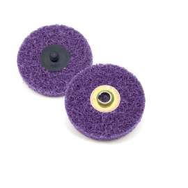 7000046262 Scotch-Brite™ Roloc™ HS Blend and Finish Disc, TSM, 3 in x NH A MED, 100 ea/Case