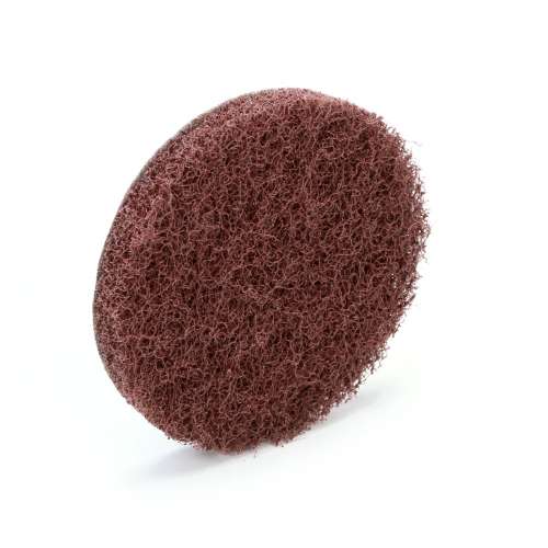 7000046745 Standard Abrasives™ Quick Change Buff and Blend GP Disc, 840412, A/O Medium, TSM, 3 in, 25/Carton, 250 ea/Case
