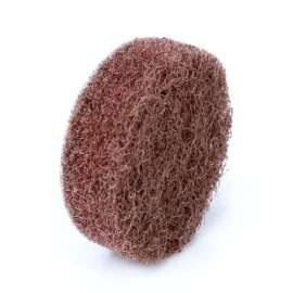 7000046848 Standard Abrasives™ Quick Change Buff and Blend GP Disc, 840113, A/O Fine, TSM, Maroon, 1 in, Die QS100NM, 50/Car, 10 Cartons/Case