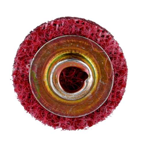 7000046851 Standard Abrasives™ Quick Change Surface Conditioning FE Disc, 840132, A/O Medium, TSM, Maroon, 1 in, 50/Cart, 10 Cartons/Case