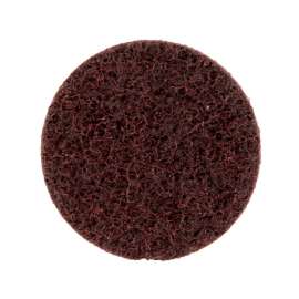 7000046866 Standard Abrasives™ Quick Change Surface Conditioning RC Disc, 840385, A/O MED, TR, Maroon, 2 in, Die Q200P, 50/Car, 500 ea/Case