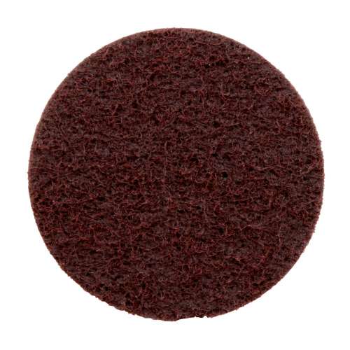7000046878 Standard Abrasives™ Quick Change Surface Conditioning RC Disc, 840485, A/O MED, TR, Maroon, 3 in, Die Q300V, 25/Car, 250 ea/Case