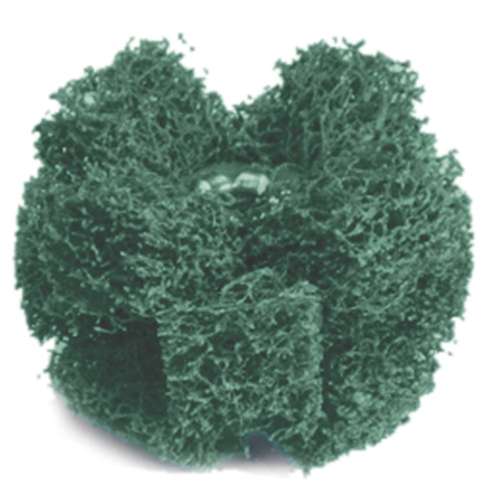 7000047211 Standard Abrasives™ Buff and Blend Cross Buff HS, 727334, A/O Coarse, 1 in x 3/8 in x 2 Ply x 8-32, 50/Carton, 500 ea/Case