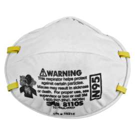 7000052065 8110S Particulate Respirator 8110S, N95 160 EA/Case