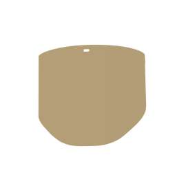 7000052705 82504-00000 Aluminized Polycarbonate Molded Clear Faceshield Window, 82504-00000, 10 ea/Case