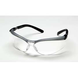 7000052795 11380-00000-20 BX Protective Eyewear 11380-00000-20, Clear Anti-Fog Lens, Silver/Black Frame, 20 ea/Case