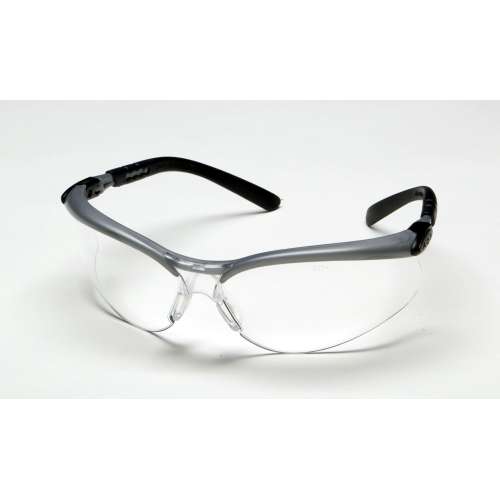 7000052795 11380-00000-20 BX Protective Eyewear 11380-00000-20, Clear Anti-Fog Lens, Silver/Black Frame, 20 ea/Case