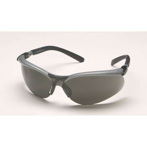 7000052796 11381-00000-20 BX Protective Eyewear 11381-00000-20, Grey Anti-Fog Lens, Silver/Black Frame, 20 ea/Case