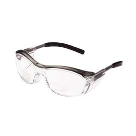 7000052798 11435-00000-20 Nuvo Protective Eyewear 11435-00000-20 Clear Lens, Grey Frame, +2.0 Diopter 20 ea/Case