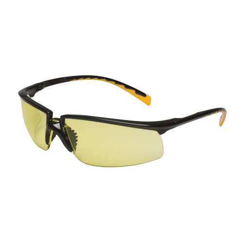 7000052818 12263-00000-20 Privo Protective Eyewear 12263-00000-20 Amber Anti-Fog Lens, Black Frame 20 EA/Case