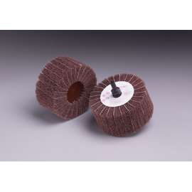 7000077959 Scotch-Brite™ Roloc™+ Combi-R Wheel 80800, 2-1/2 in x 1-1/4 in P180 X-weight, 10 ea/Case