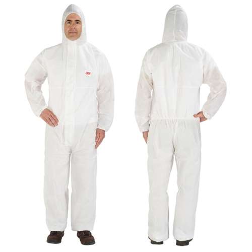 7000089613 4515-L-WHITE Disposable Protective Coverall 4515-L White, 20 EA/Case