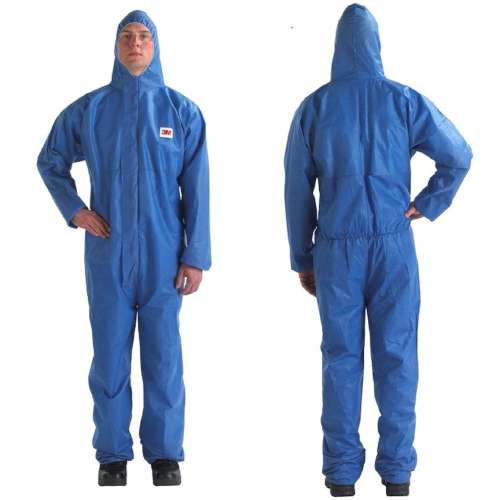 7000089619 4515-M-BLUE Disposable Protective Coverall 4515, M, Blue, Type 5/6, 20 EA/Case