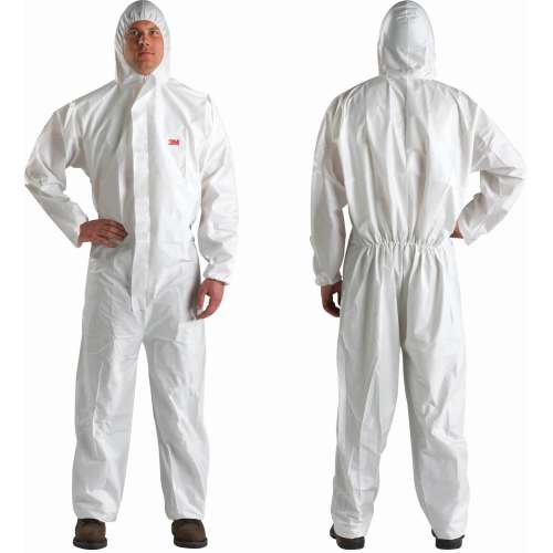 7000089666 4510-3XL Disposable Protective Coverall 4510-3XL White Type 5/6 SI, 20 EA/Case