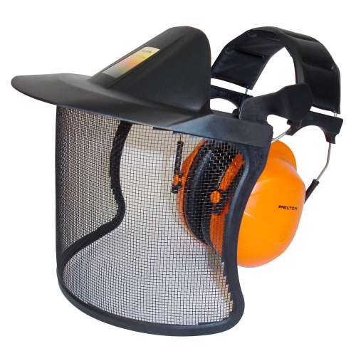 7000103837 V40AH31A-1P Brush Defender Visor System, Face Protection V40GH31A-1P, with H31A Ear Muff, 1 ea/Case