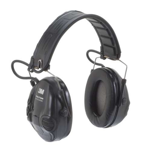 7000108437 MT16H210F-479-SV PELTOR Tactical Sport MT16H210F-479-SV, Electronic Headset, Foldable Headband, Black, 10 Each/Case
