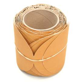 7000118099 Stikit™ Paper Disc Roll 363I, 5 in x NH 180 F-weight, 100 Discs/Roll, 4 Rolls/Case