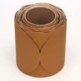 7000118100 Stikit™ Paper Disc Roll 363I, 6 in x NH 180 F-weight, 100 Discs/Roll, 4 Rolls/Case
