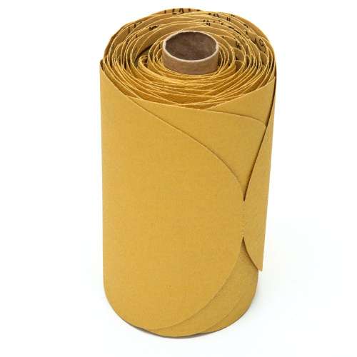7000118155 Stikit™ Gold Disc Roll, 01212, 6 in, P100, 75 discs per roll, 6 rolls per case