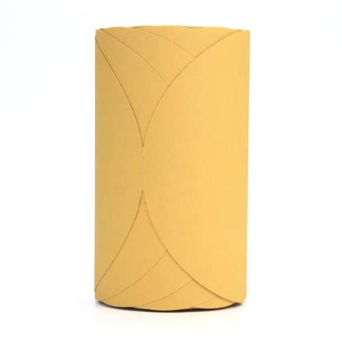 7000118178 Stikit™ Gold Film Disc Roll, 01359, 6 in, P180 grade, 125 discs per roll, 4 rolls per case