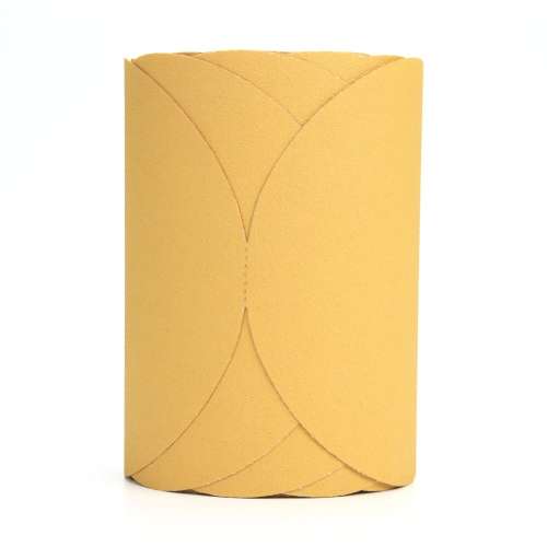 7000118181 Stikit™ Gold Film Disc Roll, 01362, 6 in, P100 grade, 125 discs per roll, 4 rolls per case