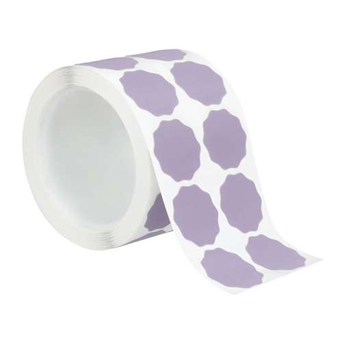 7000118197 Finesse-it™ PSA Film Disc Roll 466LA, A7 3MIL, 1-3/8 in x NH, Scallop, Die 143S, 500 Discs/Roll, 4 Rolls/Case