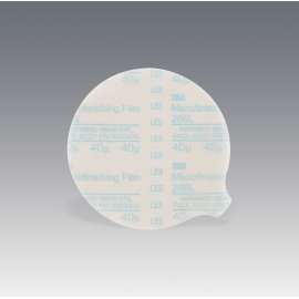 7000118200 Microfinishing PSA Film Disc 268L, 40 Mic 3MIL, Type D, 5 in x NH, Die 500X, 25/Pac, 500 ea/Case