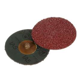7000118430 Cubitron™ II Roloc™ Fibre Disc 982C, 36+, TR, Red, 3 in, Die R300V, 50/Carton, 200 ea/Case