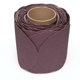7000118779 Stikit™ Cloth Disc Roll 341D, 80 X-weight, 6 in x NH, Die 600Z, 100 discs/roll, 4 rolls/Case
