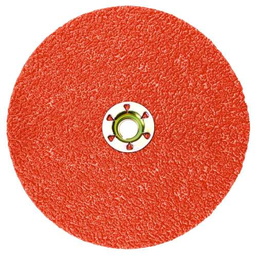 7000119182 Cubitron™ II Fibre Disc 987C, 36+, TN Quick Change , 5 in x MISC, Die TN500P,25/Bag, 100 ea/Case