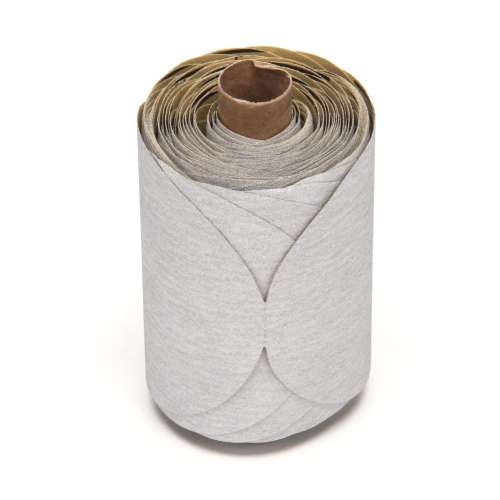 7000119236 Stikit™ Paper Disc Roll 426U, 120 A-weight, 5 in x NH, 125 Discs/Roll, 10 Rolls/Case