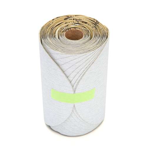 7000119243 Stikit™ Paper Disc Roll 426U, 120 A-weight, 6 in x NH, 125 Discs/Roll, 10 Rolls/Case