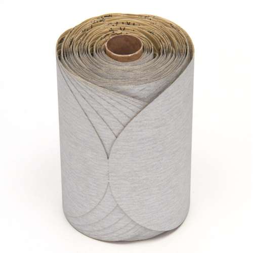 7000119245 Stikit™ Paper Disc Roll 426U, 180 A-weight, 6 in x NH, Die 600Z, 175 Discs/Roll, 6 Rolls/Case