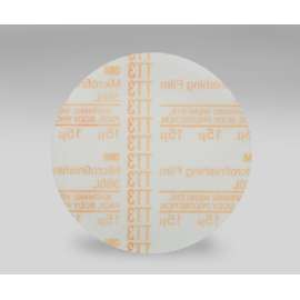 7000119266 Hookit™ Microfinishing Film Disc 366L, 15 Mic 3MIL, Type D, 6 in x NH, Die 600Z, 50/Bag, 500 ea/Case
