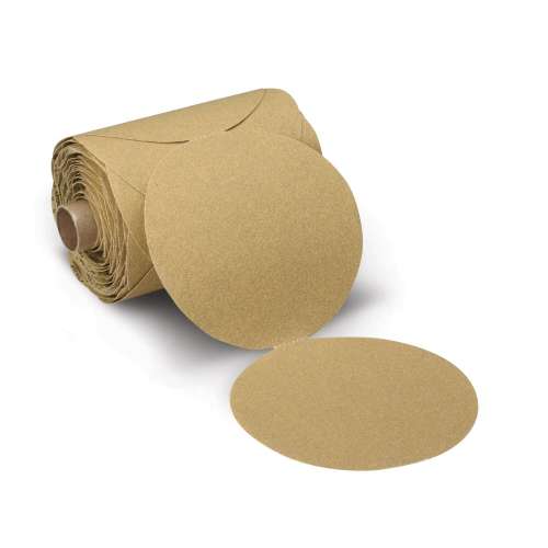 7000119560 Stikit™ Paper Disc Roll 236U, 6 in x NH P500 C-weight, Die 600Z, 100 Discs/Roll, 4 Rolls/Case