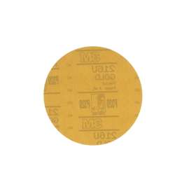 7000119687 Hookit™ Gold Disc 216U 00975, 6 in, P320, 100 Discs/Carton, 4 Cartons/Case