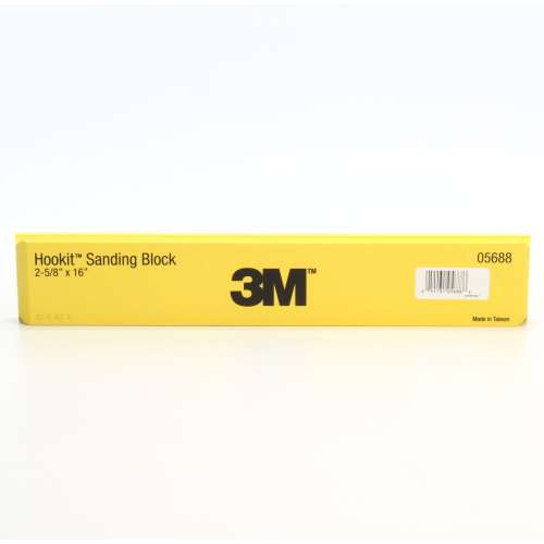 7000119961 Hookit™ Sanding Block, 05688, 1-1/2 in X 2-5/8 in X 16 in, 8 per case