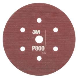 7000120195 Hookit™ Flexible Abrasive Disc 270J, 34406, 6 in, Dust Free, P800, 25 disc per carton, 5 cartons per case