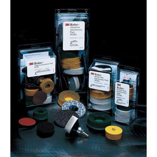 7000120925 Roloc™ Bristle Disc Kit 983BS, 3 in, 5 Packs/Case