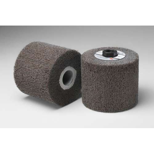 7000121171 Scotch-Brite™ Match and Finish High Strength Flap Brush, 4-1/2 in x 4 in x 5/8 in-11 7A MED, 1 ea/Case