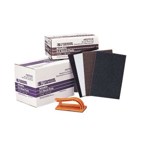 7000121662 Standard Abrasives™ Heavy Duty Hand Pad, 827510, 6 in x 9 in, 40 ea/Case