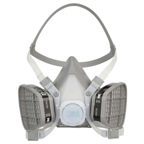 7000126024 5101 Half Facepiece Disposable Respirator Assembly 5101, Organic Vapor, Small 12 EA/Case