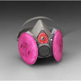 7000126030 6200Q Probed Reusable Respirator Assembly 6200Q Medium 4 EA/Case