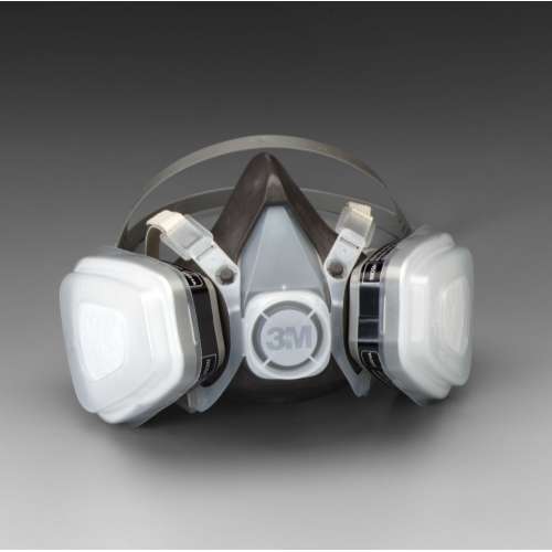 7000126246 07192 Half Facepiece Disposable Respirator Assembly 52P71, Organic Vapor/P95 Respiratory Protection, Medium 12 EA/Case